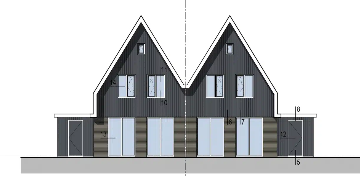 Vrijstaande moderne woning met ruime tuin en oprit
